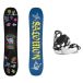 Salomon Snowboard Grail board + Goodtime XS Skibindingen Pakket (130cm - Noir)