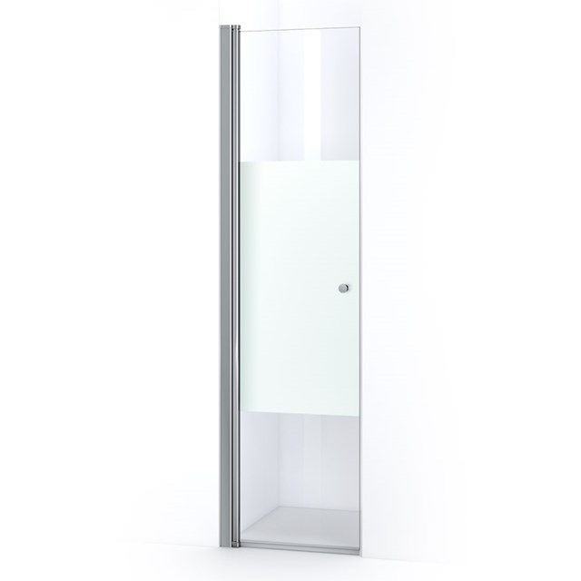 Maxaro Douchedeur Matte Strook 60cm Pendeldeur Zircon Comfort