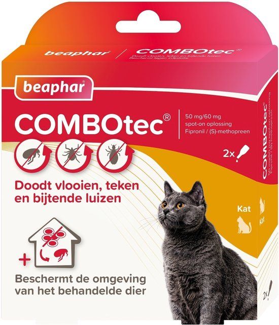 BEAPHAR COMBOtec kat 2 pipetten