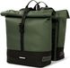 Gerecyclede dubbele fietstas Urban Proof Rolltop 38L - Vert