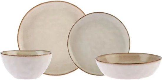 Karaca Aria 24-delige serviesset - Beige