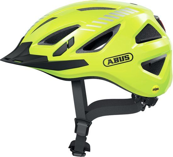 Abus Urban-I 3.0 - Fietshelm - Geel - Maat M (52-58 cm)