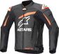 Alpinestars GP Plus V4 Leren Jas Zwart Rood Fluo Wit