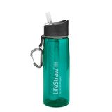 LifeStraw Go Waterfilterfles met 2-traps geïntegreerd filterrietje voor wandelen, backpacken en reizen