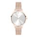 Tamaris dameshorloge - Elegant dames horloge met hochwertig schmalem Meshband - Roségoud