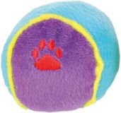 Trixie Bal met hondenpoot - Rood, Geel, Blauw, Paars