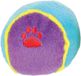 Trixie Bal met hondenpoot - Rood, Geel, Blauw, Paars