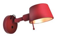 Freelight Wandlamp Sovrano Rood Kort 1 Lichts