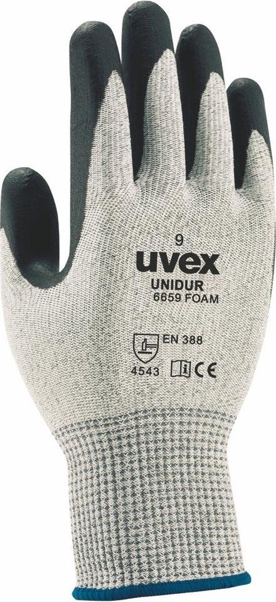 UVEX Unidur 6659 Foam Handschoen maat 9