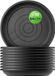 KADAX Plat pour pot de fleurs rond 54 cm Anthracite Plastique 10 pièces