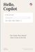 Hello, Copilot: The Guide That Should Have Come in the Box