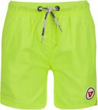 Vingino Basic zwemshort voor jongens - Neon geel - Polyester - Maat 164