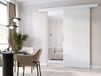 CLENATO Porte coulissante 76 cm blanc