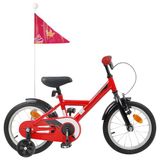 vidaXL Kinderfiets 16 Inch Rood