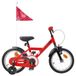 vidaXL Vélo enfant 16 pouces rouge
