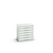 Bott Verso Schuifladenkast | 800x550x800mm | 6 Laden | RAL 7035