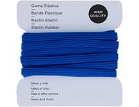 INNSPIRO Elastisch rubber, koningsblauw, 5,3 mm, 3 m, voor naaien en knutselen