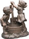 Ubbink Acqua Arte Memphis Water Ornament - Brown - 64cm