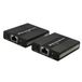 Techly IDATA EXT-E71 AV-zender & ontvanger Zwart