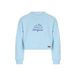 NONO sweater met print - lichtblauw