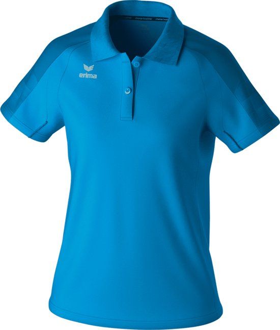 Erima Evo Star Polo Dames - Lichtblauw - Maat 34