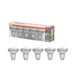 OSRAM LED Spot Lampvoet PAR16 4,3W 827, 2700K warm wit, GU10, 36°, 350 lm, professioneel thermisch beheer