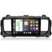 Carplay, Android 15, autoradio pour Opel Vivaro C, Zafira Life, années de modèle 2019-2023, avec navigation GPS, Wi-Fi, Bluetooth, DAB+, commande au volant, connexion USB, DSP et 4+64G