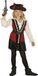 Fiestas Guirca Robe de pirate rouge/noir taille 110/116