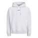 JACK & JONES CORE sweat à capuche oversize avec imprimé dorsal - gris clair
