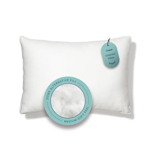 Casper Sleep Essential Kussen om te slapen, King, Wit