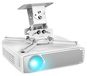 Projector mount for ceiling or wall, 13.6 kg, white, adjustable