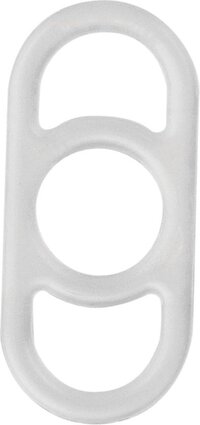 CalExotics Precision Pump Enhancer - Transparant - Siliconen Cockring