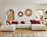 Best Mobilier Onyx Hoekbank 7 zitplaatsen Beige