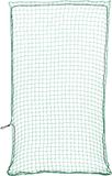 vidaXL Aanhangwagennet - Elastisch - Touw - 2,1x1,25 m - Polypropeen - Groen