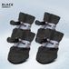 Inf DRAGON ECOM INTERNATIONAL LIMITED Antislip hondenschoentjes 4 stuks L Zwart Katoen