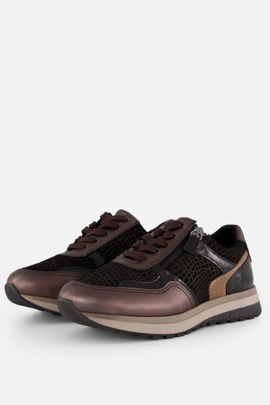 Feyn Sneakers beige Suède K-Leest - Maat 38