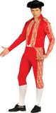FIESTAS GUIRCA Torero-kostuum voor heren, rood Torero, Spaans maat S