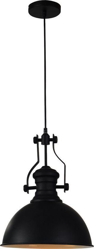 QUVIO Hanglamp industrieel - Fabriek look - Diameter 31 cm