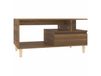 Maison Exclusive - Table basse, marron, aspect chêne, 90x49x45 cm, panneau de particules