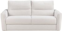Vente-unique Driezitsslaapbank express in beige chenille stof - Slaapruimte 140 cm - Matras 16 cm DOVENA van Maison Céphy