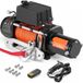 Corenia Corvance B.V. Elektrische Lier - Takel - Kabeltakel Lier - Kettingtakel - 13500LBS - 12V - Draadloze en Bedrade Afstandsbediening - IP55 Waterdicht - Aluminium Fairlead - Zwart