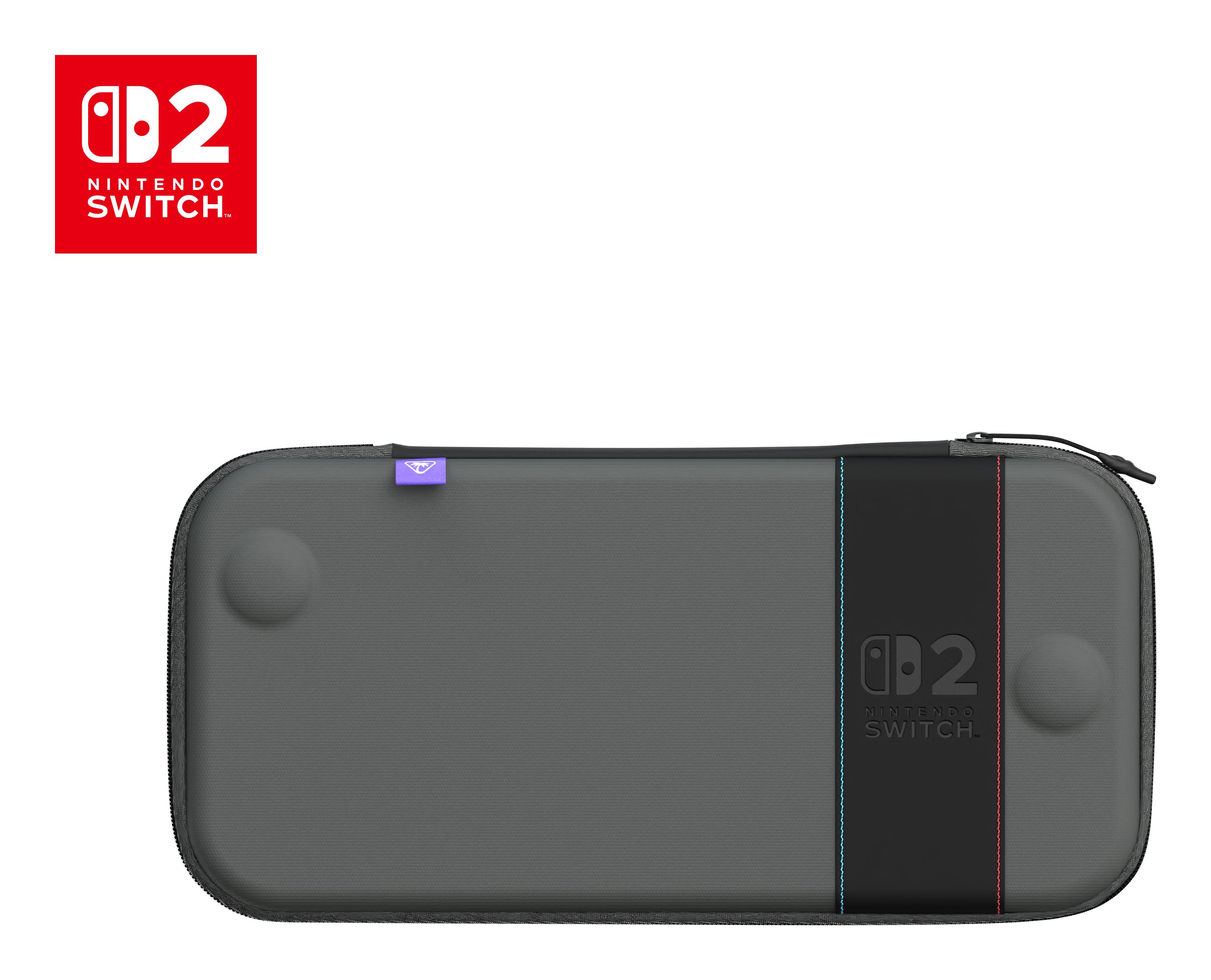 Turtle Beach PlayTrek - Nintendo Switch 2 case - EVA (Ethyleen-vinyl-acetaat) - Zwart/Houtskool