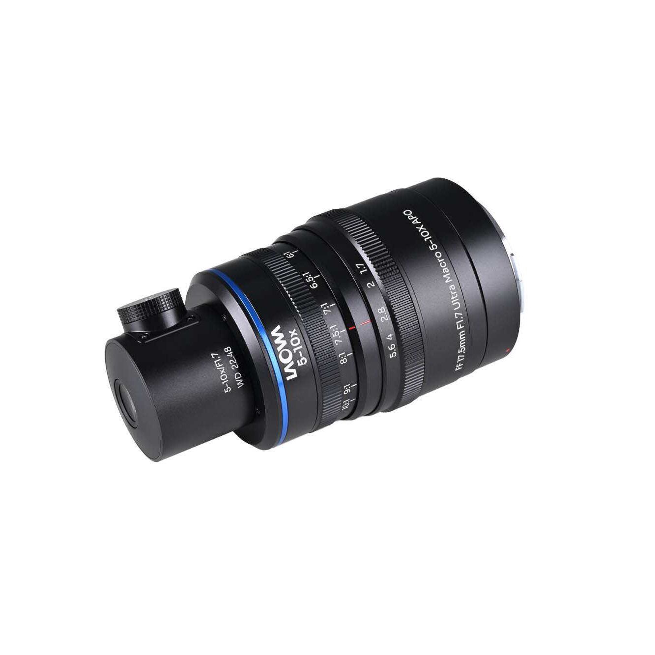 Laowa Aksen 17.5mm f/1.7 5-10x Ultra Macro APO (Coax Illum) Canon EF-mount objectief