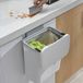 Markenlos Bol Hangende Afvalemmer voor Keuken en Badkamer - Wandafvalemmer voor Kastdeuren (29,5 x 16 x 26 cm)