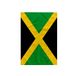 3dRose Jamaicaanse Caribische vlag, Jamaicaans groen Caribisch gebied, zwart met goudgeel zoutkruis, polyester/katoenen handdoek, veelkleurig, 38 x 56 cm