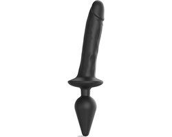 Strap-on-me Lovely Planet SARL Strap-On-Me - Switch Plug-In - Dildo & Buttplug - Zwart - Maat S
