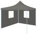 Prolenta Maison Exclusive Partytent Faltzelt 3x3m Antraciet