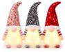 OEM Kerstelfjes met timer, 3 stuks, verlicht, Scandinavische decoratie