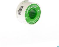BSN Leukosilk 5 m x 2,5 cm avec anneau de serrage 12 pièces