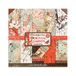 STAMPERIA SBBS09 Papierblok 10 vellen 20,3 x 20,3 (8" x 8") dubbelzijdig Oriental Garden, meerkleurig